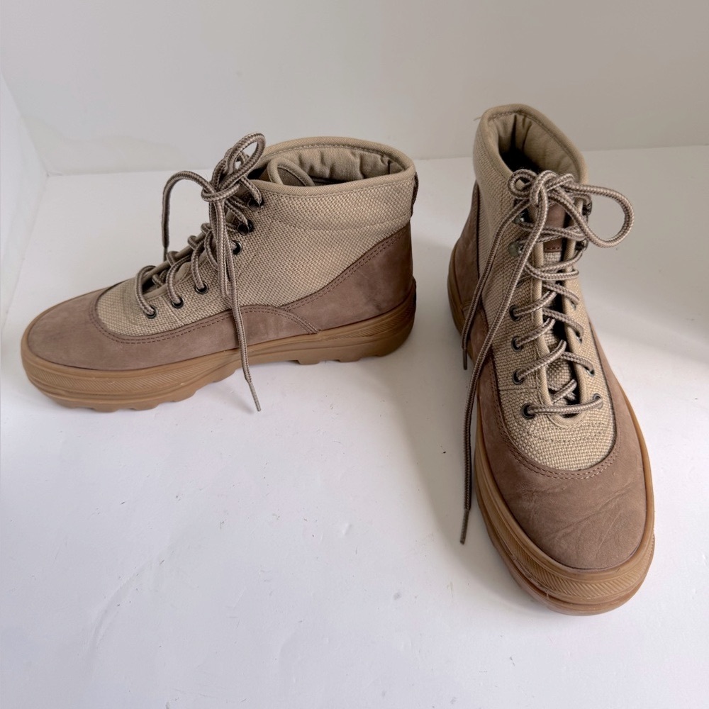 Keds Women’s Suede/Canvas Lace Up Round Toe Boots